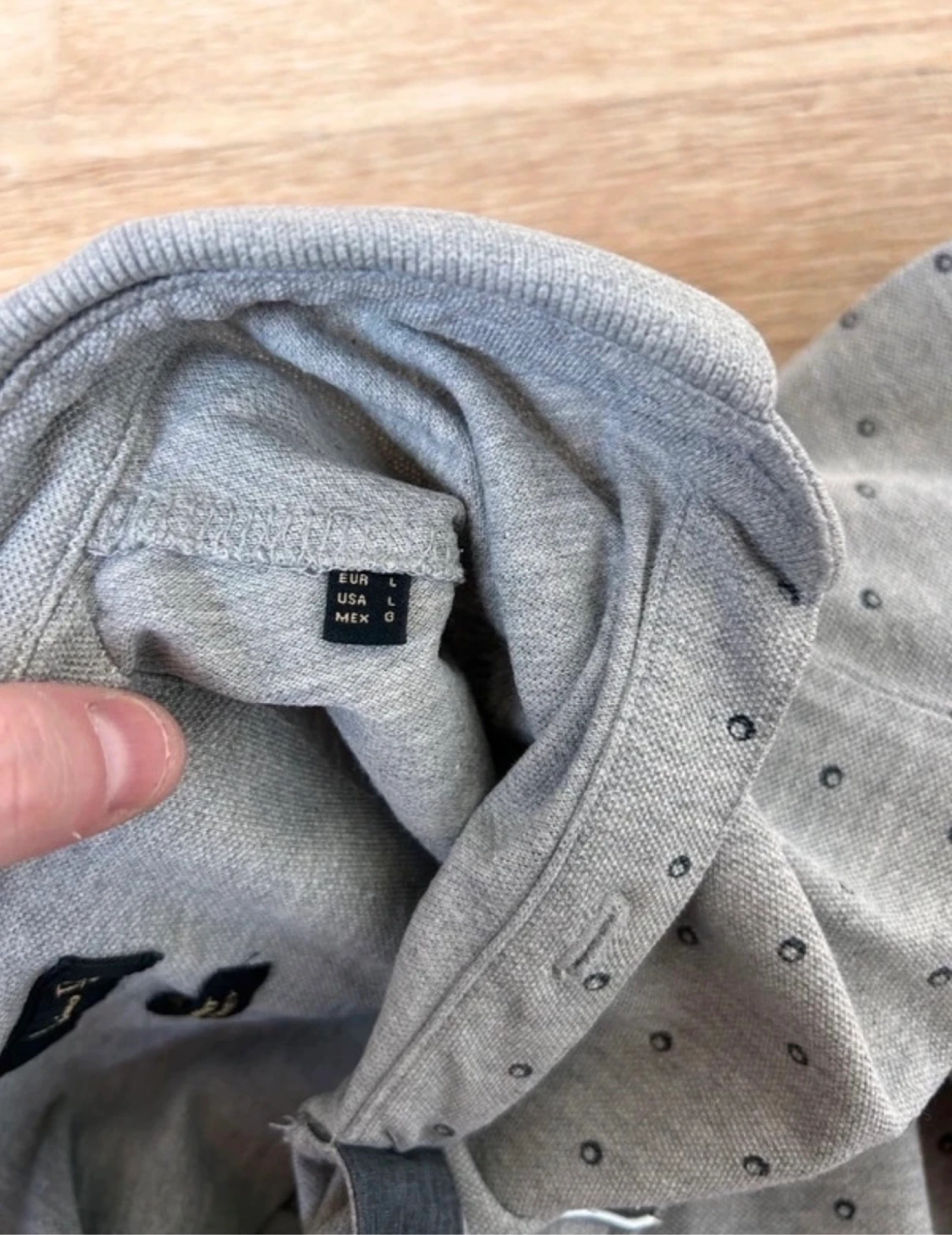 Polo gris Massimo Dutti – photo 5